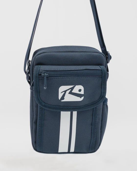 White Lines Crossbody Bag