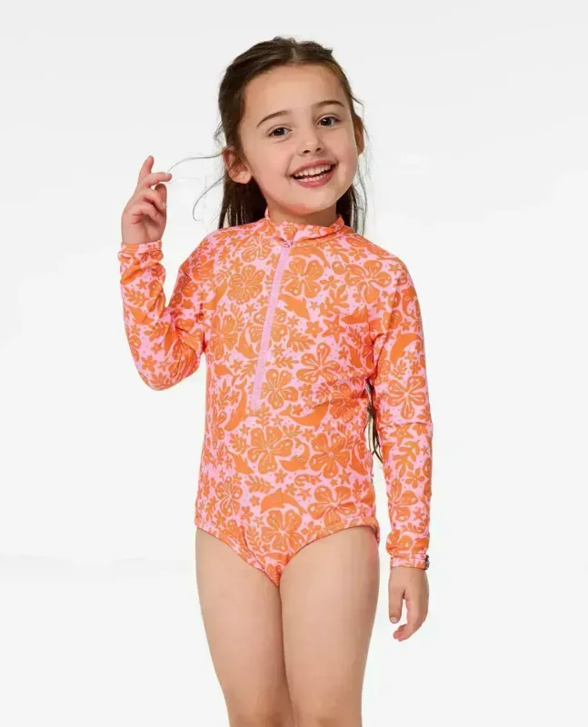 Sun And Swell Long Sleeve Surfsuit - Kids