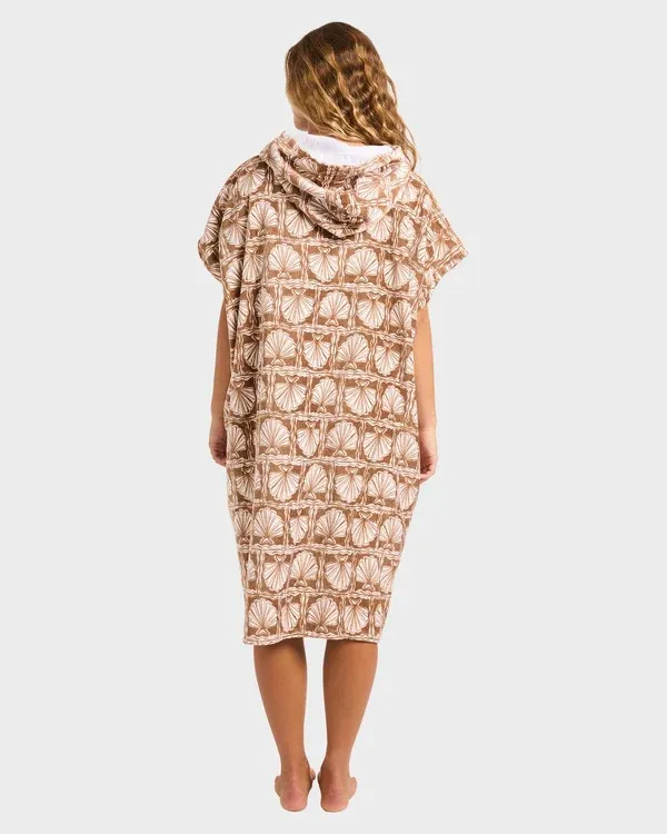 Womens Heat Hoodie Towel - Mushroom