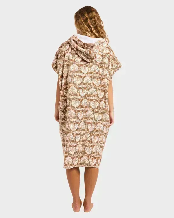 Womens Heat Hoodie Towel - Mushroom
