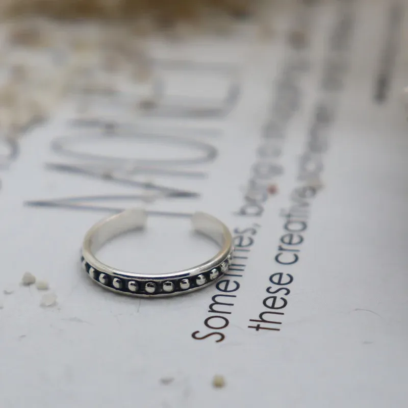 Atlas Toe Ring, Color: Silver