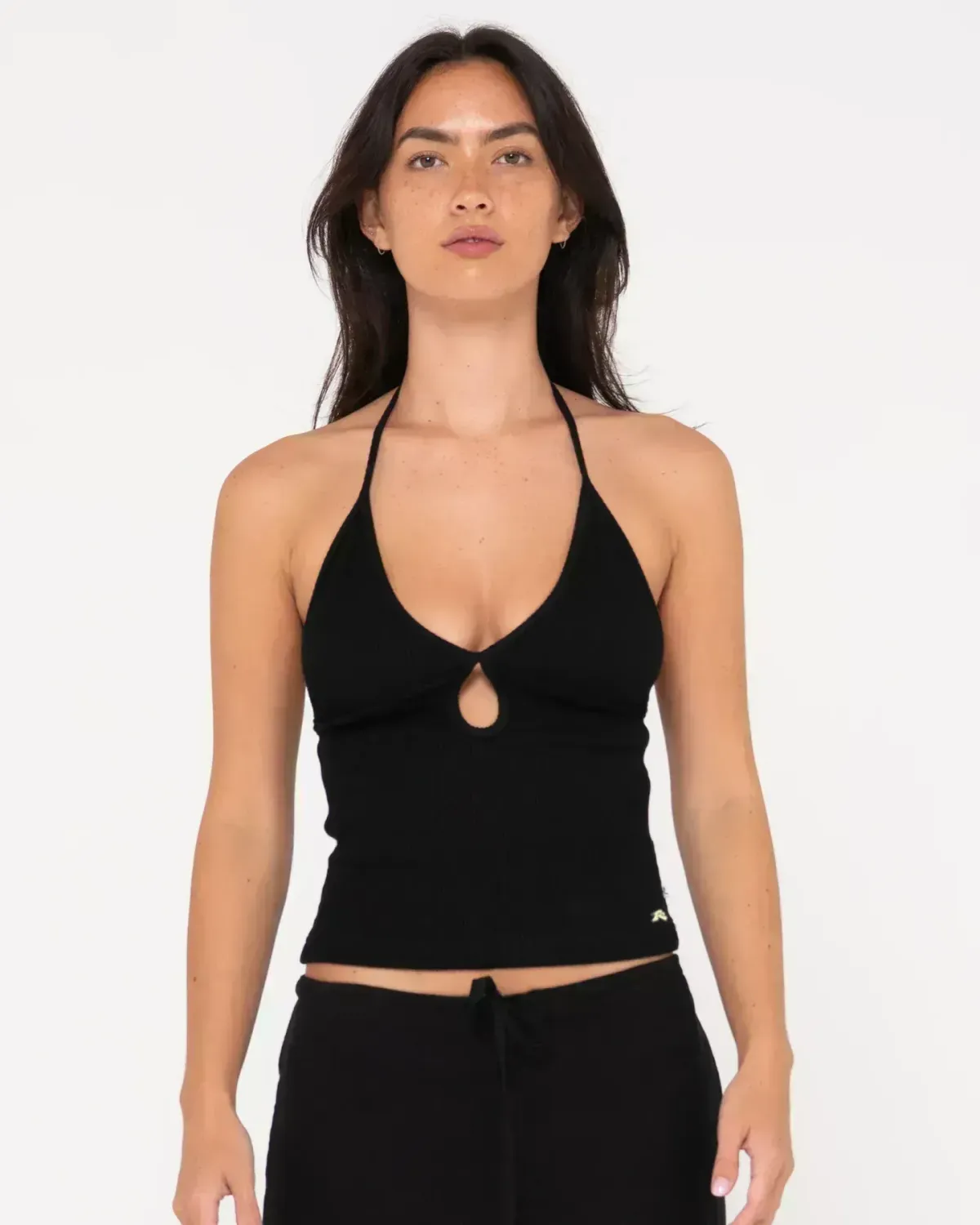 Emma Cut Out Halter Neck Top