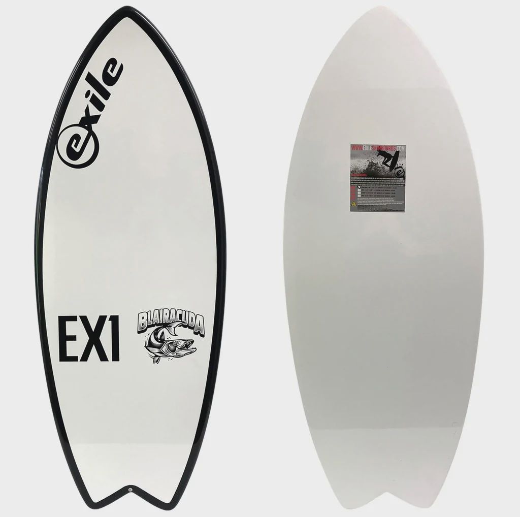 Blairacuda EX1 E-Glass Epoxy Skimboard