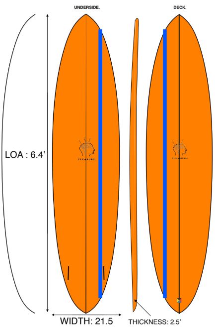 Oyster Twin Fin