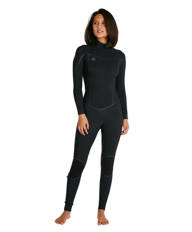 Womens Psycho One 3/2mm Steamer Back Zip Wetsuit