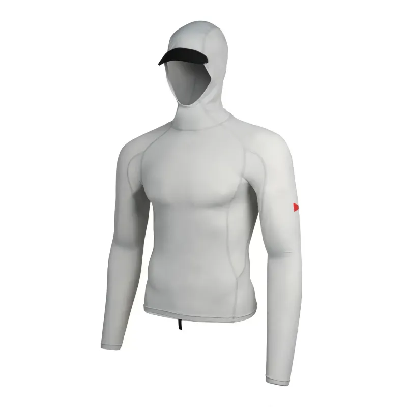Long Sleeve Utility Pocket Hooded Rashguard