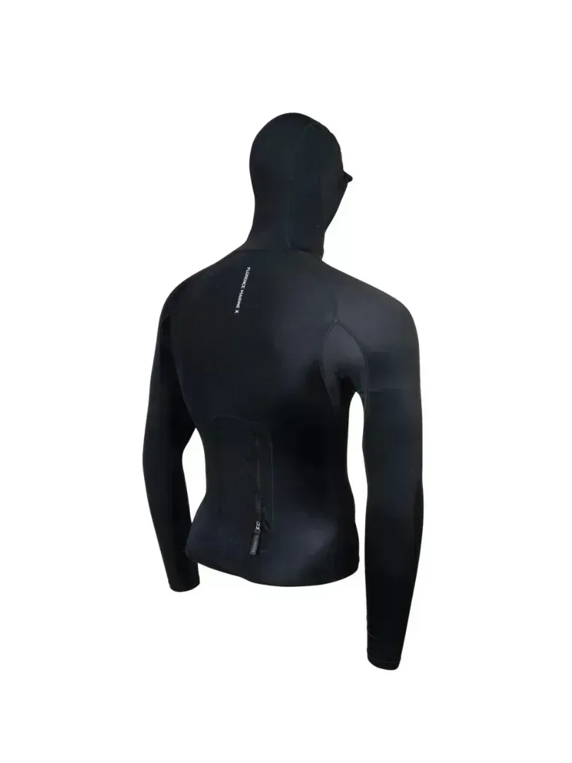 Long Sleeve Utility Pocket Hooded Rashguard
