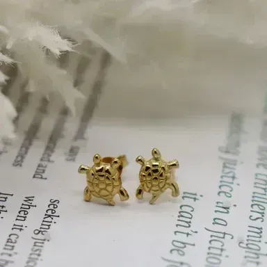 Sea Turtle Stud Earrings