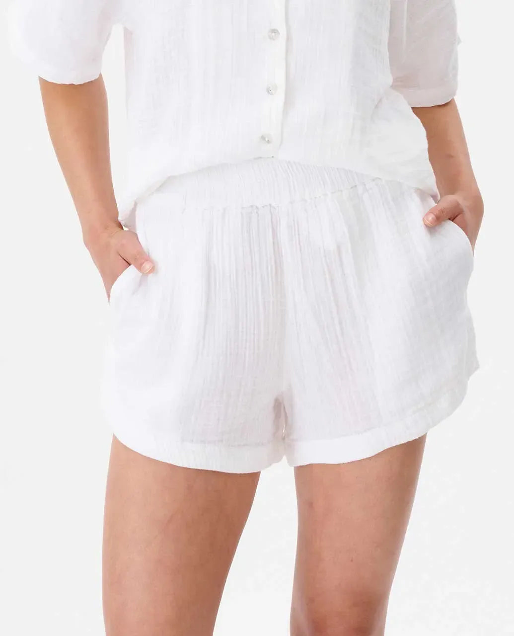 Premium Surf Short, Color: White, Size: XXS