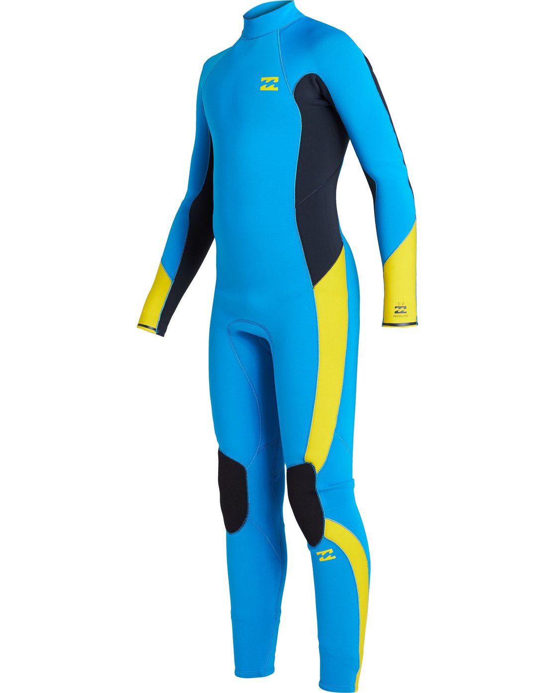 Boys 3/2 Absolute Back Zip Long Sleeve Gbs Fullsuit