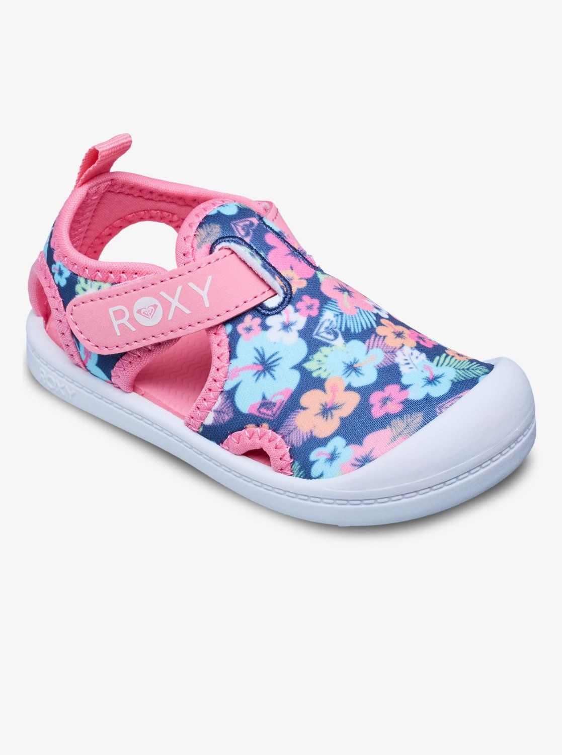 Toddlers Grom Slip-On Shoes, Color: Light Navy Pink, Size: 5