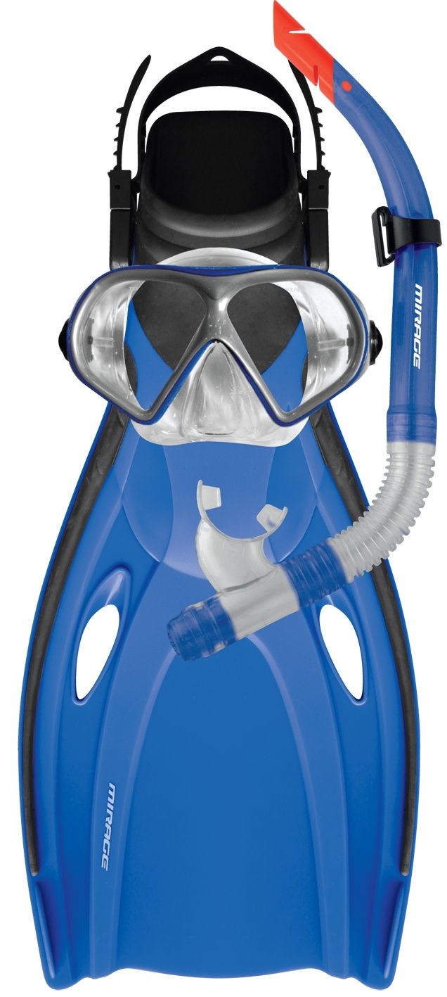 Mission Silitex Mask Snorkel &amp; Fin Set