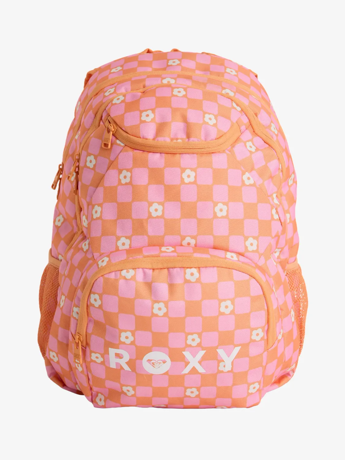 Shadow Swell Printed Backpack, Color: Tangerine Tic Tac Fleur