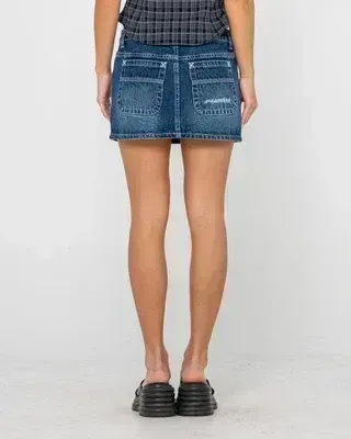 Flip Mommy DIY Mini Denim Skirt
