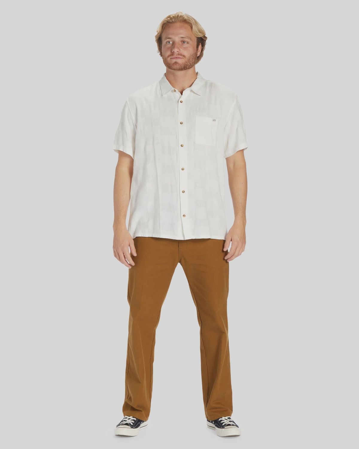 Sundays Jacquard Short Sleeve Shirt