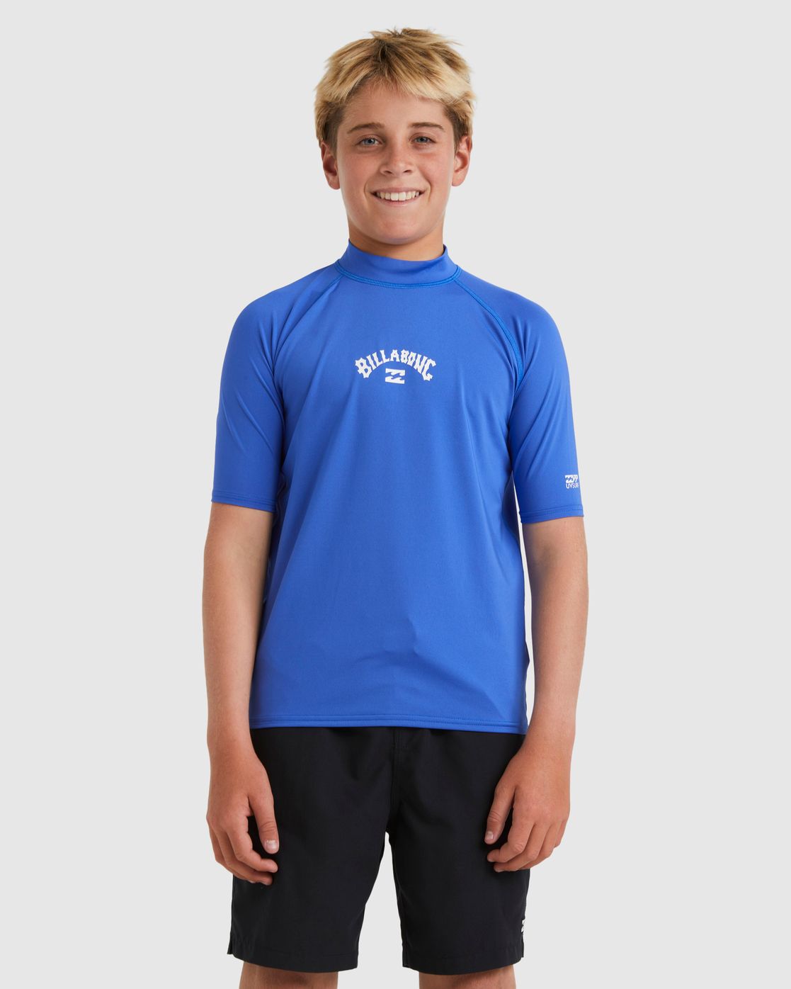 Boys 8-16 All Day Arch Rash Vest, Color: Cobalt, Size: XS8