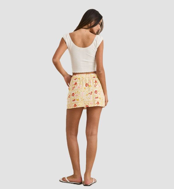Wildflower Mini Skirt