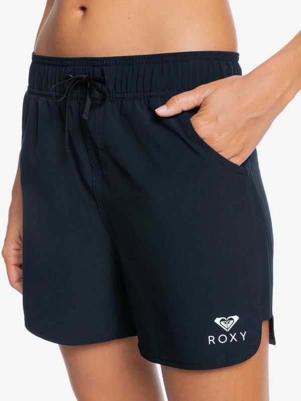 Womens ROXY Wave 5" Boardshort, Color: Anthracite, Size: XS