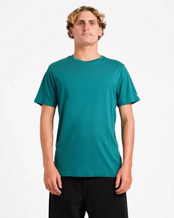 AUS Solid SS T-Shirt, Color: Rifle Green, Size: S