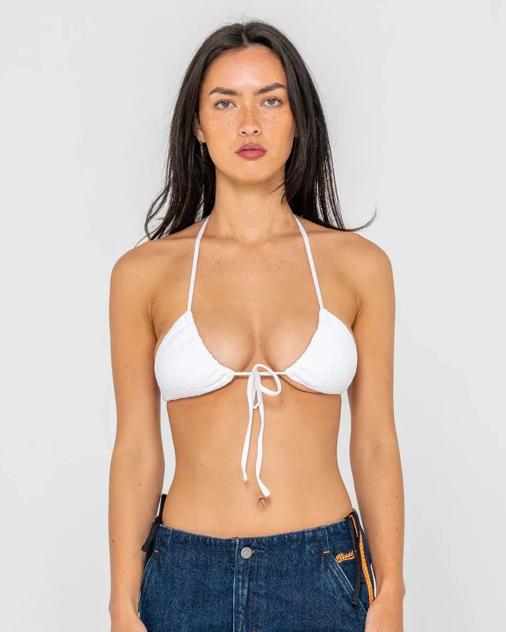 Sandalwood Textured Multiway Bikini Top
