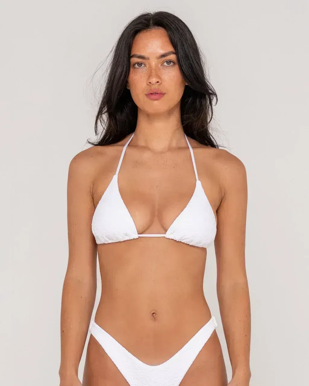 Sandalwood Textured Multiway Bikini Top