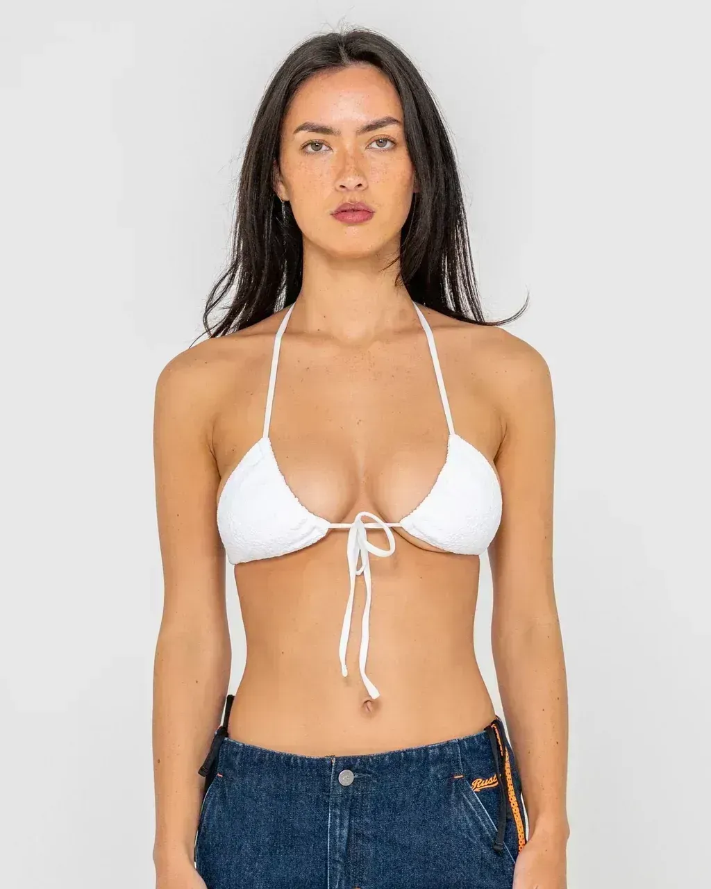Sandalwood Textured Multiway Bikini Top