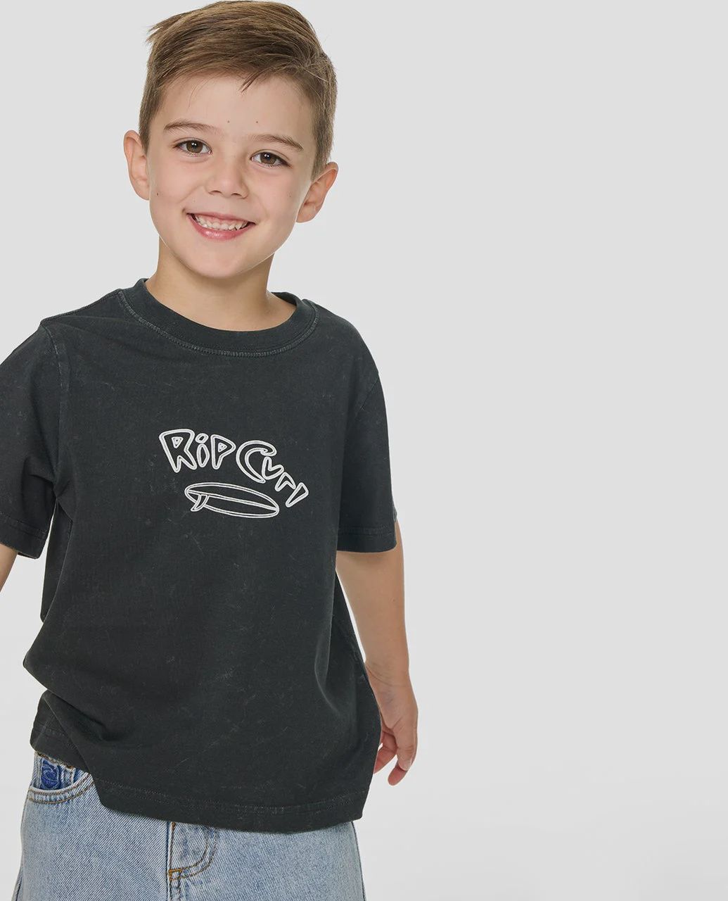 Ride The Wave Wash Tee - Kids