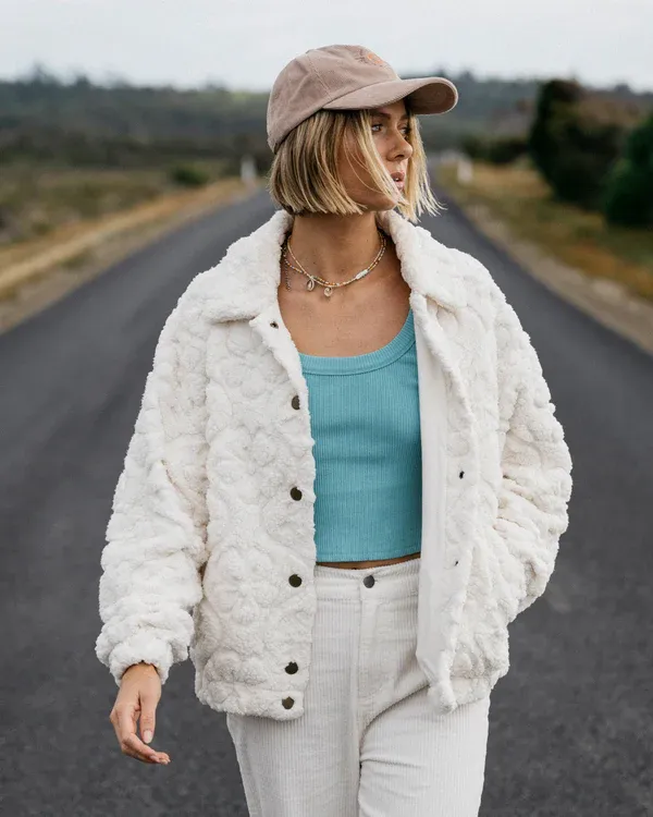 Womens Sol Ride Cozy Fleece Jacket