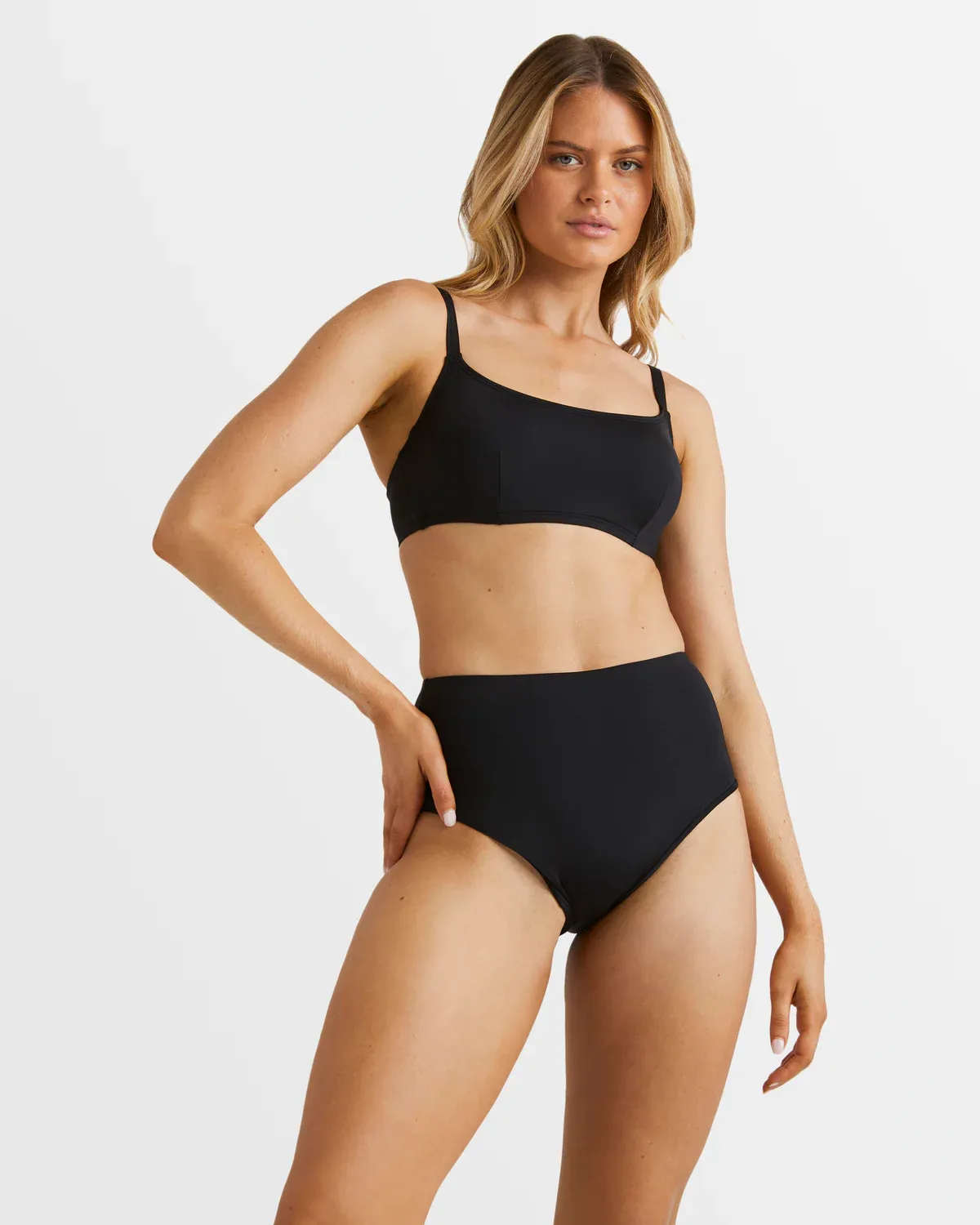 Womens Sol Searcher High Retro Pant Bikini Bottom