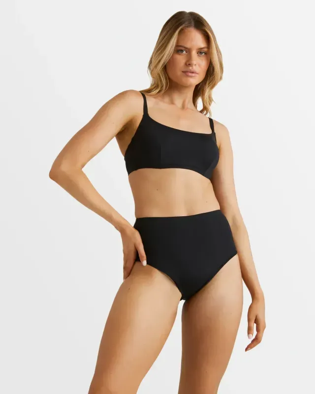 Womens Sol Searcher High Retro Pant Bikini Bottom
