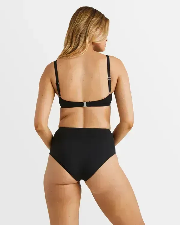 Womens Sol Searcher High Retro Pant Bikini Bottom