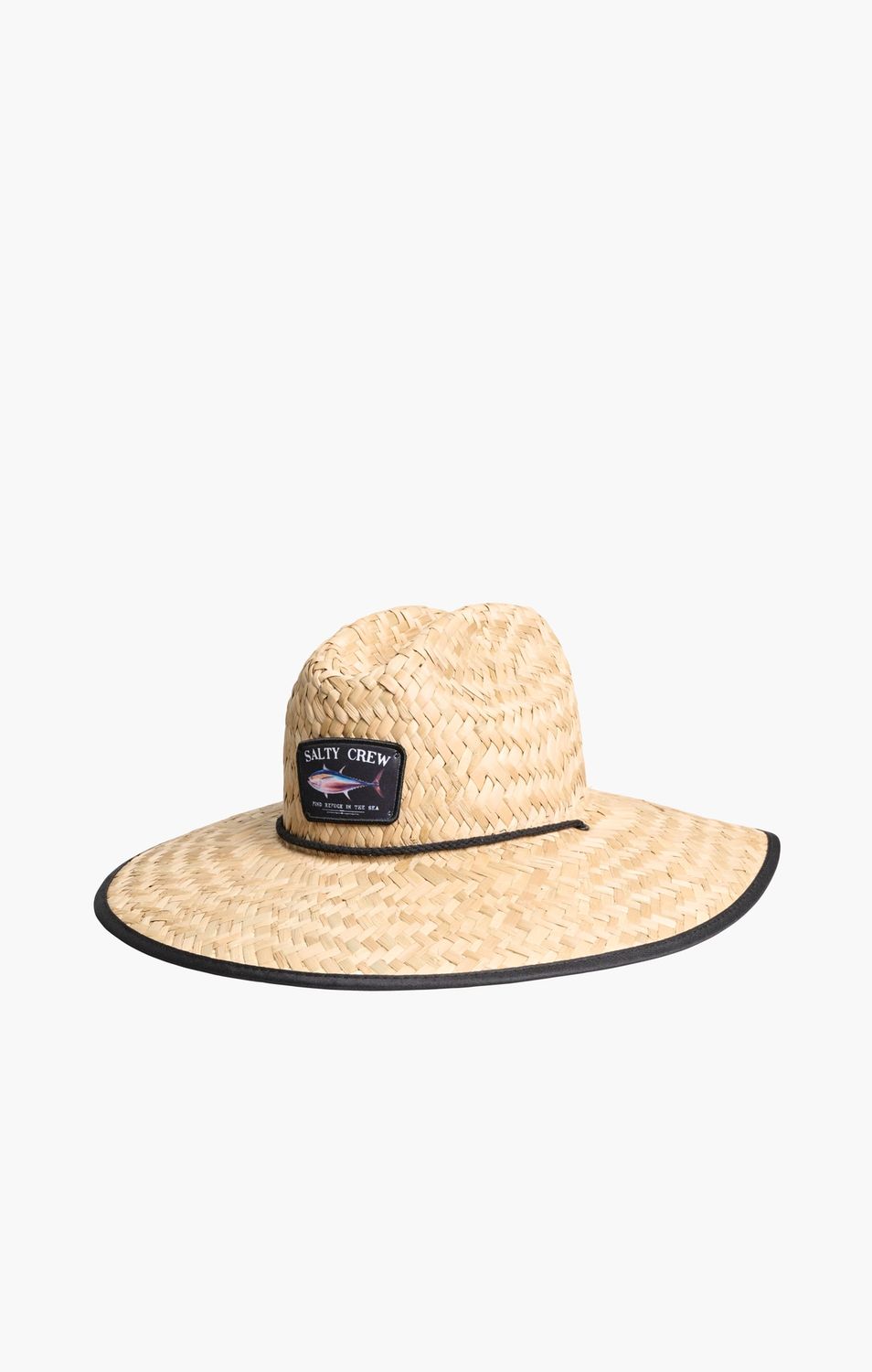 Big Blue Straw Hat