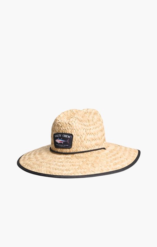 Big Blue Straw Hat