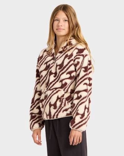 Womens Dark Wave Half Zip Pullover