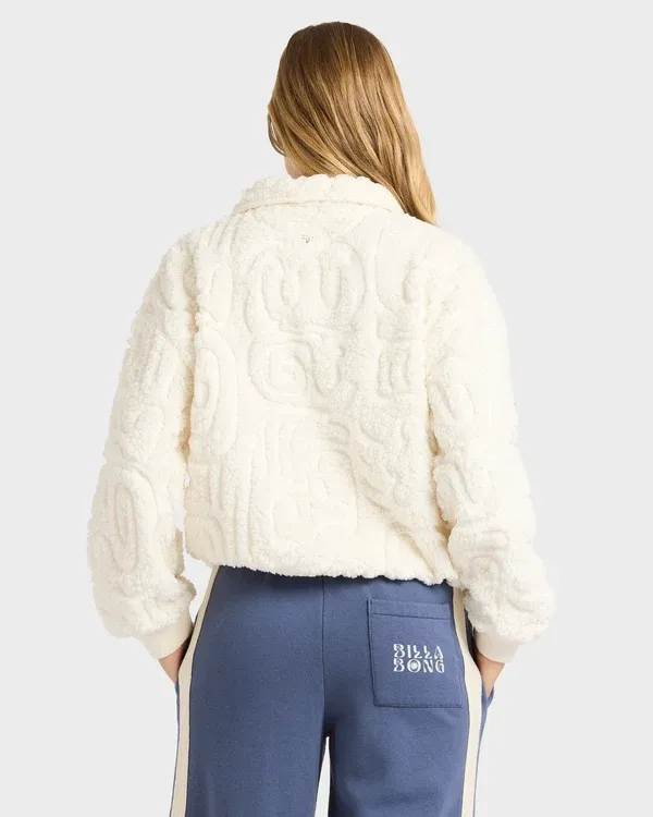 Womens Le Love Half Zip Pullover