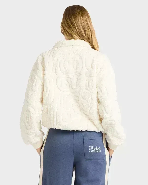 Womens Le Love Half Zip Pullover