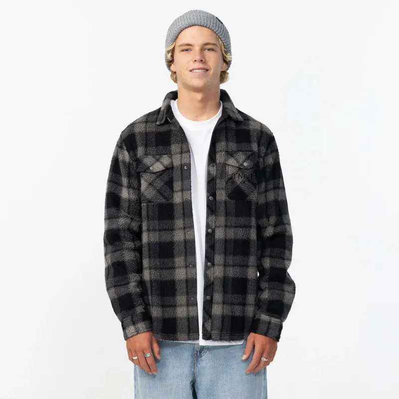 Men's Glacier Plaid High Pile Superfleece