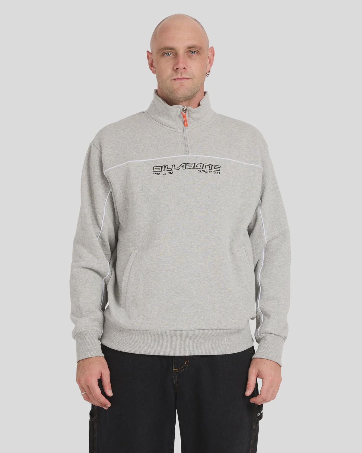 Mens Spec 73 Quarter Zip Fleece Pullover