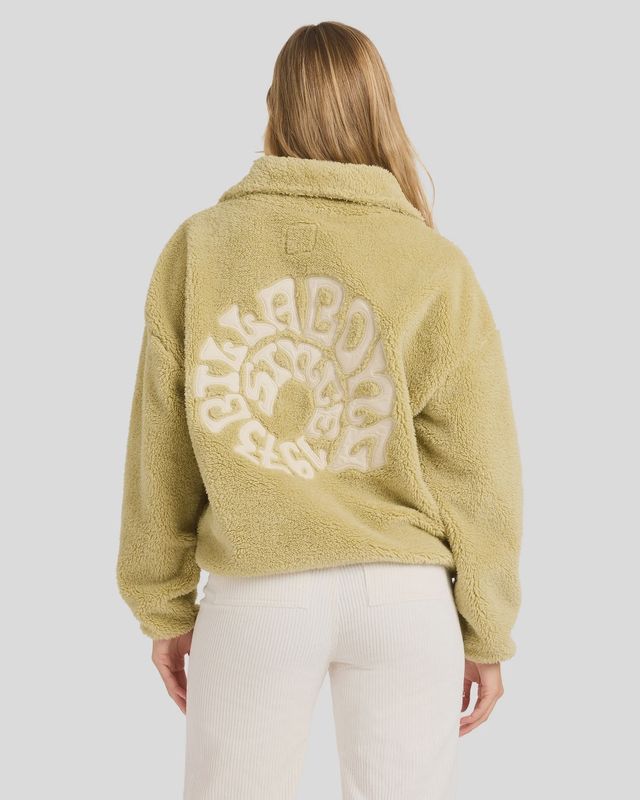 Womens Groovin Half Zip Pullover