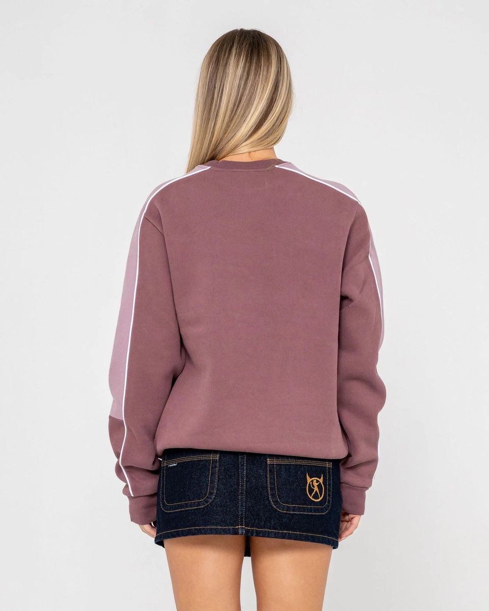 Two Timer Panelled Crew Fleece