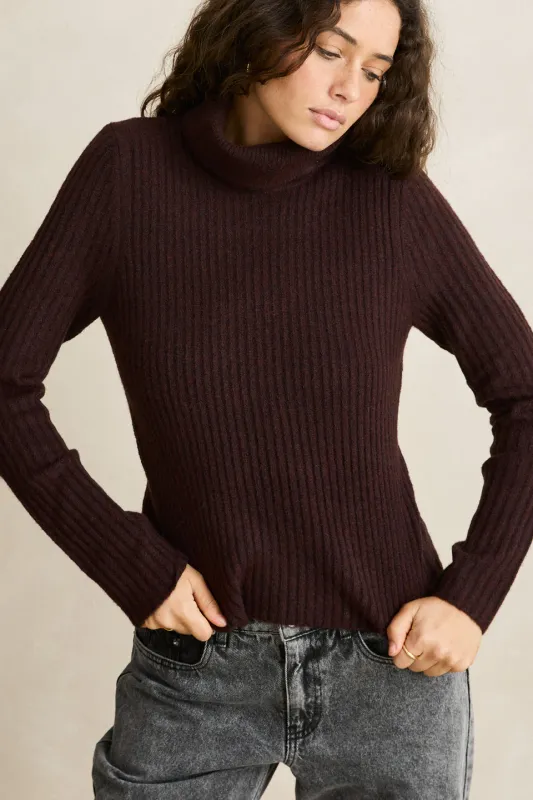 Amara Rolled Neck Knit