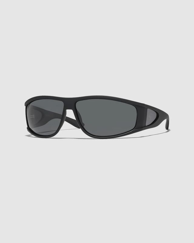 The Vacationer - Matte Black / Black Polarised