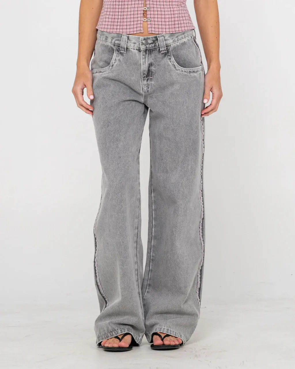 Flip Mommy Low Rise Baggy Jean