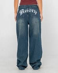 Roxanne Baggy Low Rise Jeans