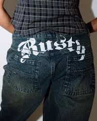 Roxanne Baggy Low Rise Jeans