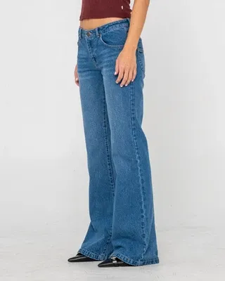 Freida Flare Low Rise Jeans