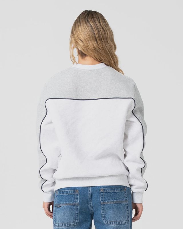 Polar Popped Panelled Crew Fleece
