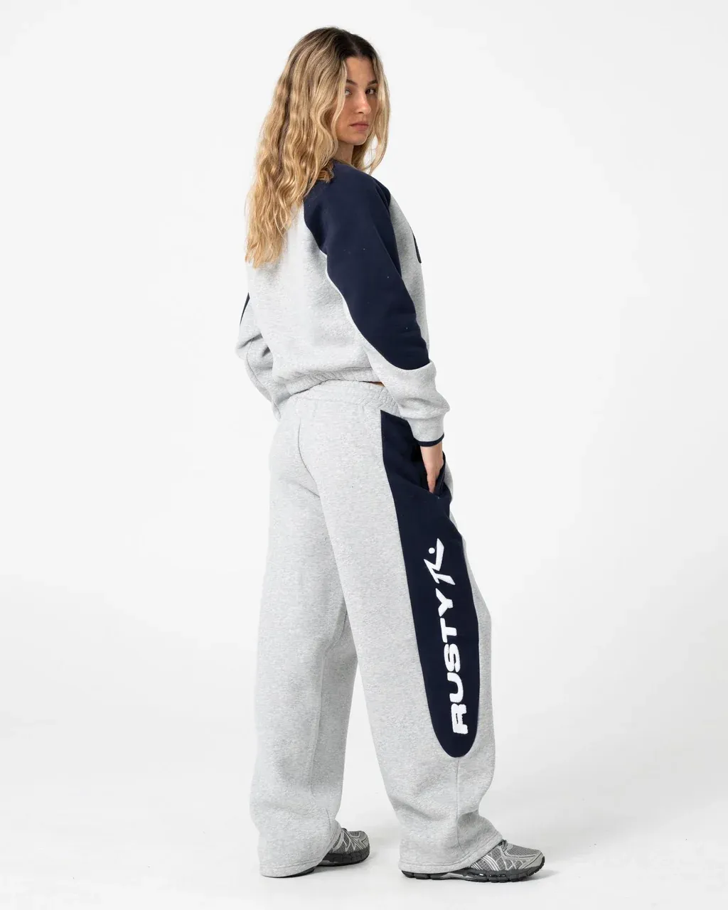 Harvest Cropped Crew Fleece