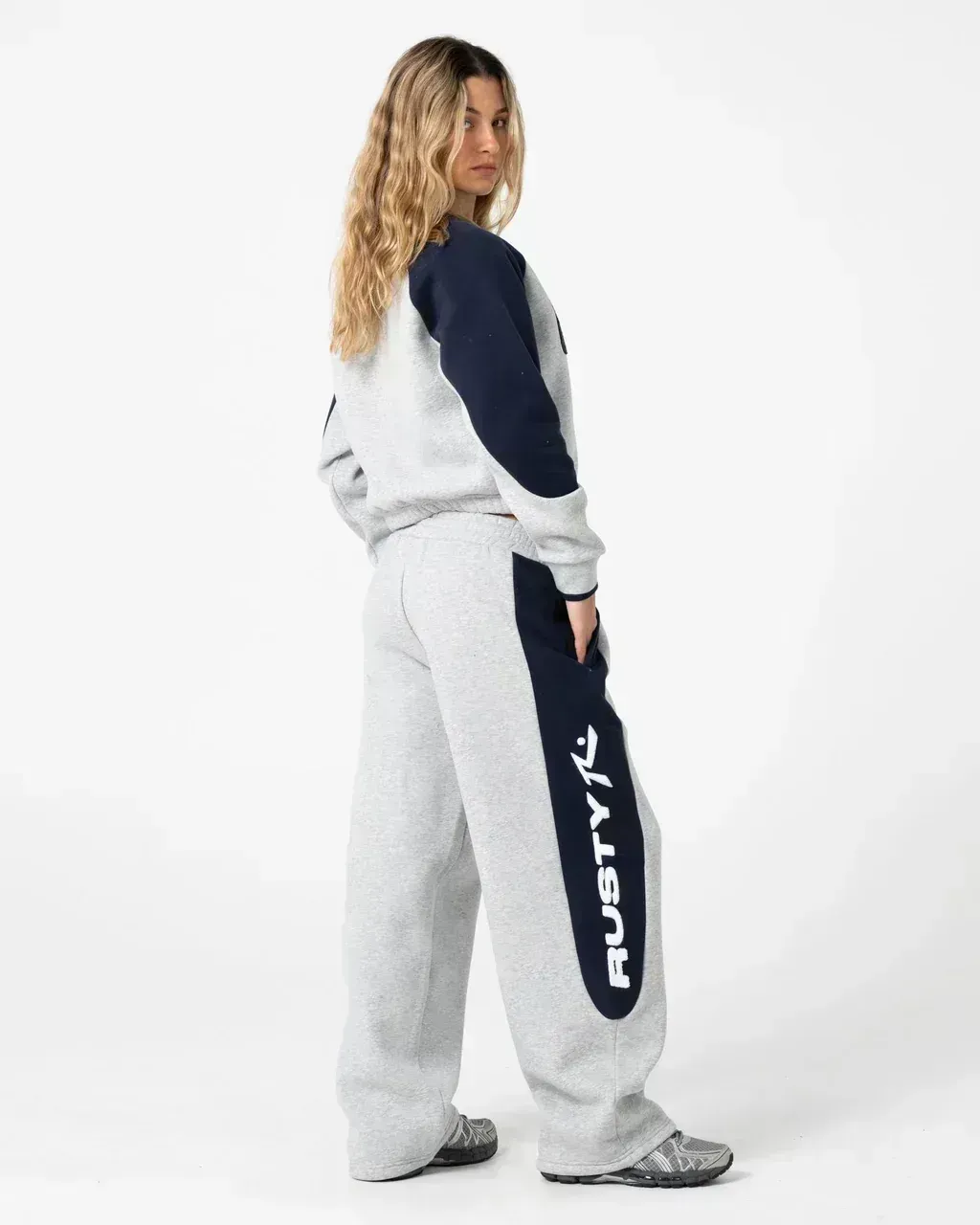 Harvest Cropped Crew Fleece