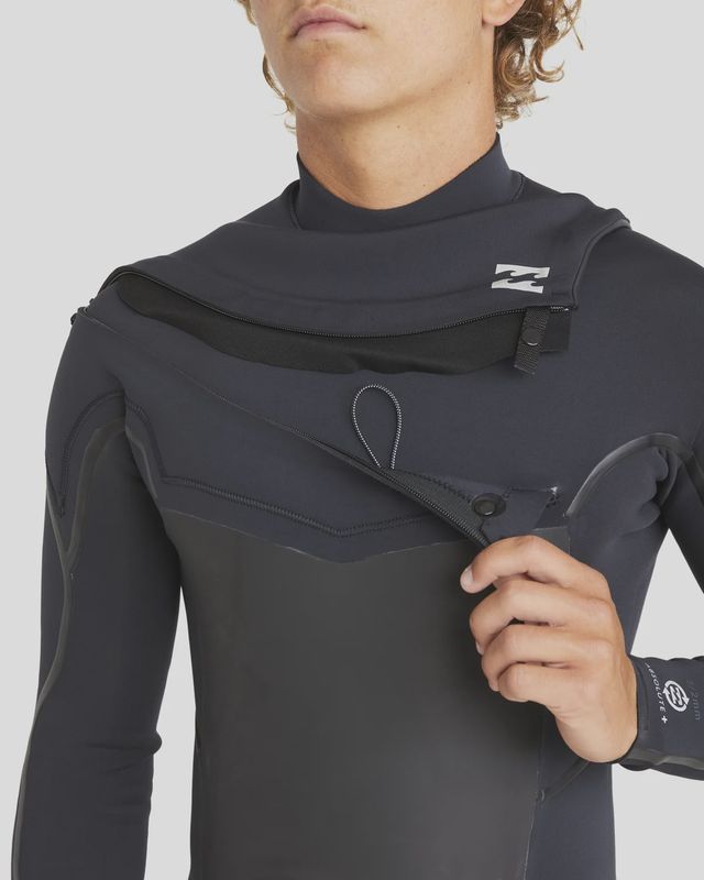 Mens 3/2mm Absolute Natural Chest Zip Steamer Wetsuit